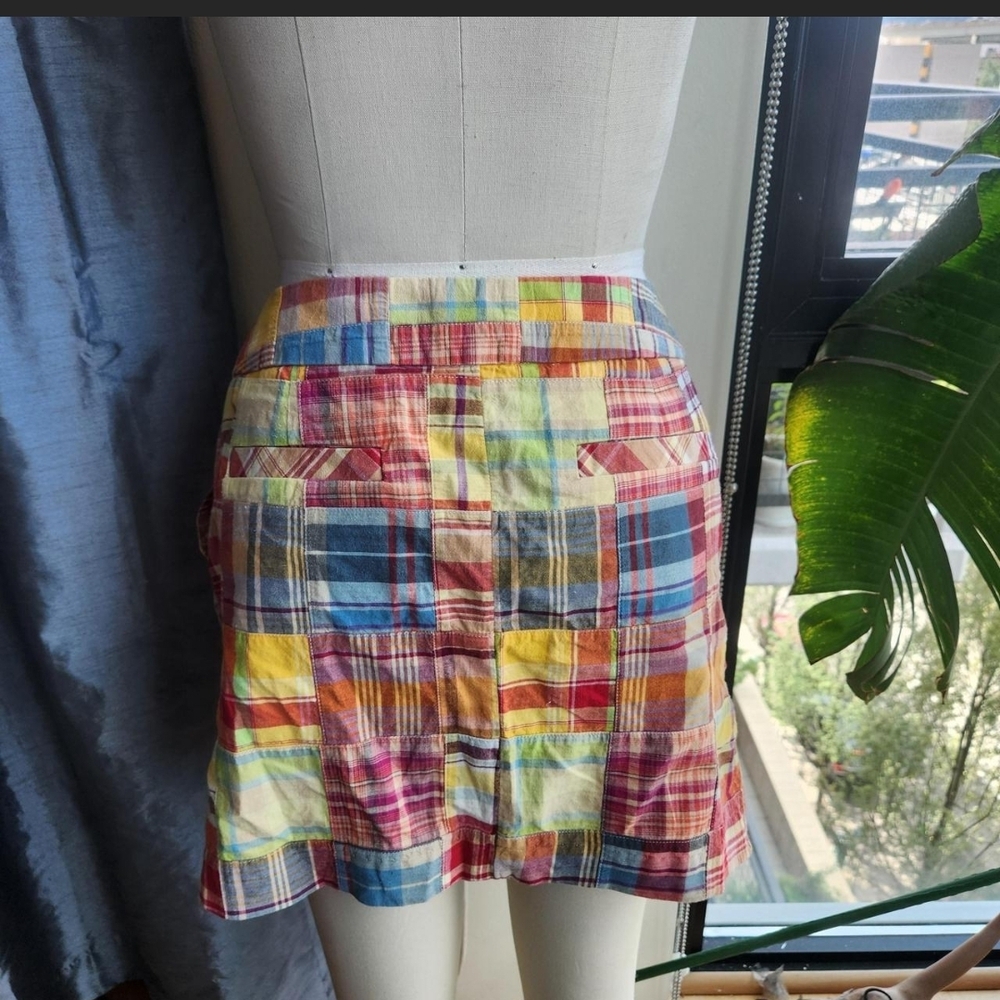 J. Crew Multicolor Patchwork Skirt - image 2